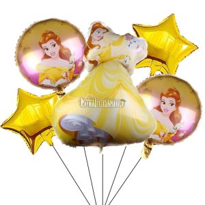 Set de Globos Metalizados Bella 5 Piezas