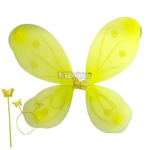Set de Mariposa Color Amarillo