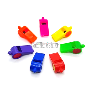 Silbato Plastico x12u Colores Surtidos PATRIMAR