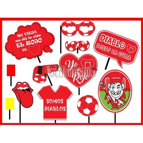 Photo Props FUTBOL (Independiente) x12 Unidades CARTON