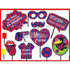 Photo Props FUTBOL (San Lorenzo) x12 Unidades CARTON