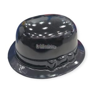 Sombrero Bombín Plástico Negro
