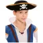 Sombrero Pirata Rigido Dorado
