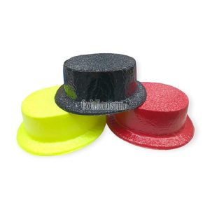 Sombrero Rancho Economico Plastico Colores Surtidos