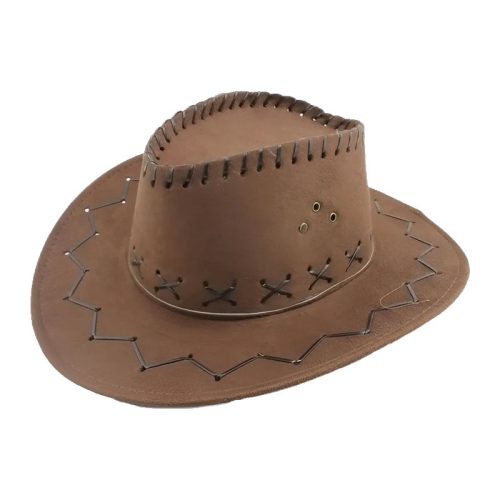 Sombrero Vaquero Marron x1