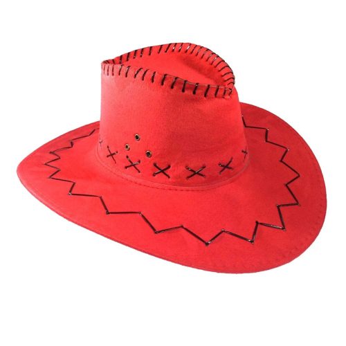 Sombrero Vaquero Rojo x1