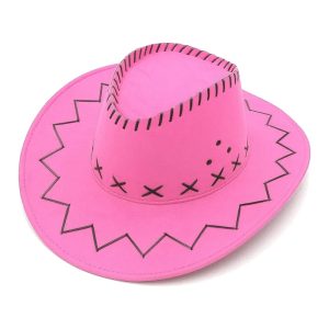 Sombrero Vaquero Rosa
