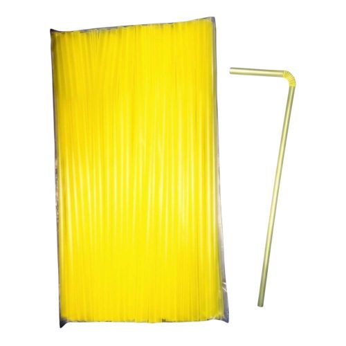 Sorbete Flexible FLUO Biodegradable - Color AMARILLO x80