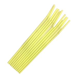 Sorbete Flexible PASTEL Biodegradable - Color Amarillo x80