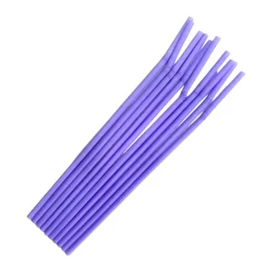 Sorbete Flexible PASTEL Biodegradable - Color Lila x80