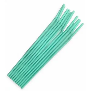 Sorbete Flexible PASTEL Biodegradable - Color Verde x80