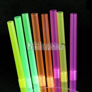 Sorbete Flexible FLUO Biodegradable - Multicolor x100