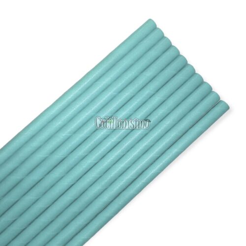 Sorbete Polipapel Liso Celeste Pastel x20 Unidades