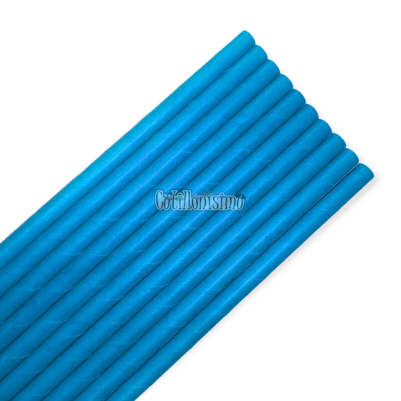 Sorbete Polipapel Liso Celeste x20 Unidades