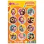 Stickers Autoadhesivos Masha y Oso x24 Unidades Licencia Oficial
