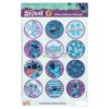 Stickers Autoadhesivos Stitch x24 Unidades Licencia Oficial