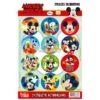 Stickers Autoadhesivos Mickey Mouse x24 Unidades Licencia Oficial