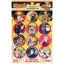 Stickers Autoadhesivos Naruto x24 Unidades Licencia Oficial