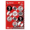Stickers Autoadhesivos River Plate x24 Unidades Licencia Oficial