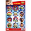 Stickers Autoadhesivos Toy Story x24 Unidades Licencia Oficial