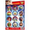 Stickers Autoadhesivos Toy Story x24 Unidades Licencia Oficial