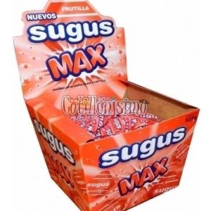 Caramelos SUGUS MAX FRUTILLA x 70 Unidades