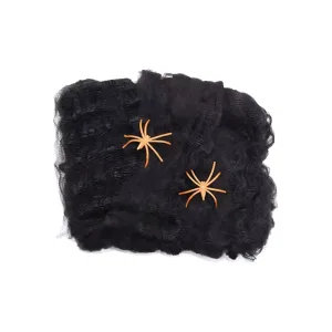 Tela de Araña Negra Halloween