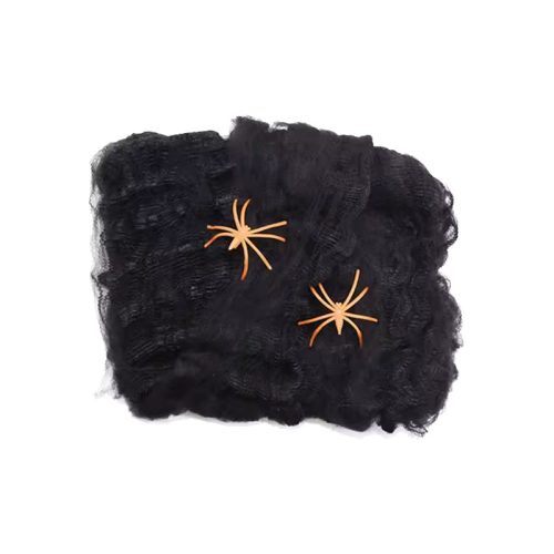 Tela de Araña Negra Halloween