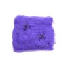 Tela de Araña Violeta Halloween