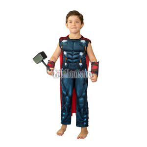 Disfraz THOR MUSCULOSO OFICIAL MARVEL Talle 1 Niños NewToys - Imagen 2
