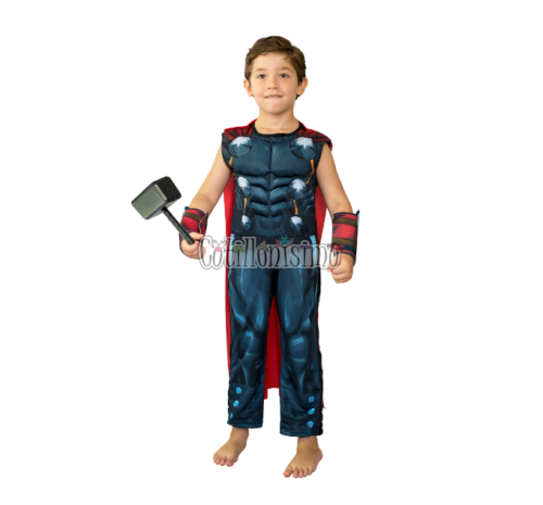 Disfraz THOR MUSCULOSO OFICIAL MARVEL Talle 2 Niños NewToys - Imagen 2