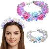 Tiara con Flores de Goma Eva Colores Surtidos (LED)