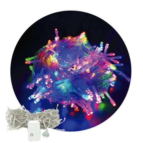 Tira LED Guirnalda 100 LEDS de 10 Metros 220v LUZ MULTICOLOR