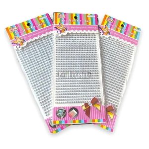 Plancha de Strass Redondos Grande Colores Surtidos