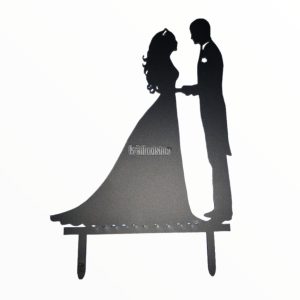 Topper para Torta Novios Modelo 4