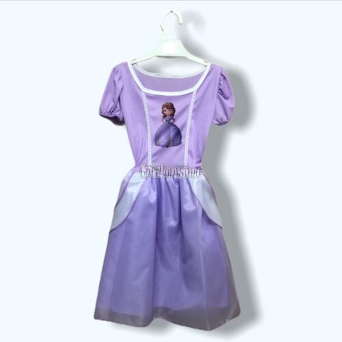 Disfraz PRINCESA SOFIA Talle 3 (Infantil)