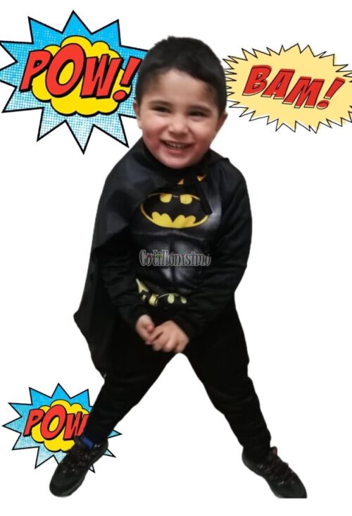 Disfraz BATMAN Talle 3 (Infantil)