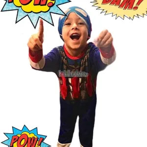 Disfraz CAPITAN AMERICA Talle 1 (Infantil)