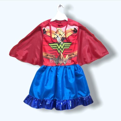 Disfraz MUJER MARAVILLA Talle 1 (Infantil)