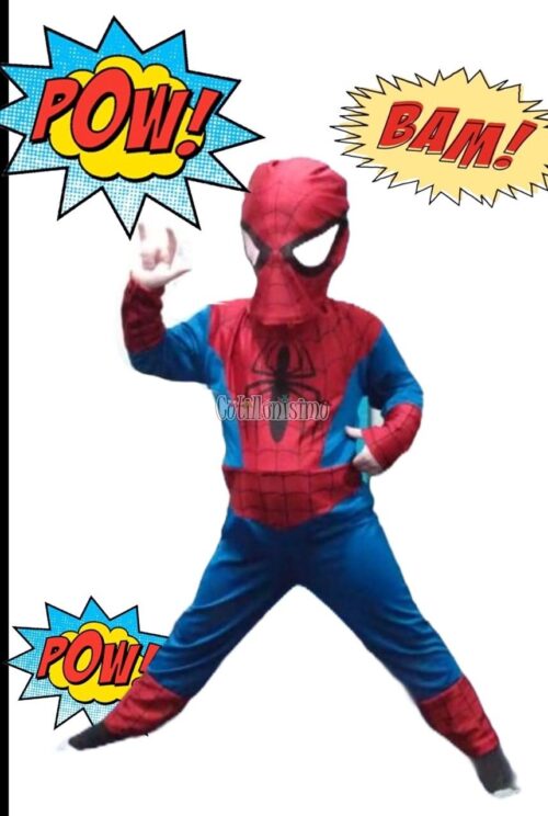 Disfraz SPIDERMAN - HOMBRE ARAÑA Talle 3 (Infantil)