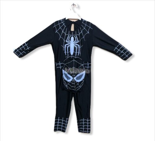 Disfraz SPIDERMAN - HOMBRE ARAÑA NEGRO Talle 2 (Infantil) - Imagen 2