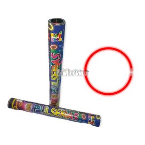 Tubo Pulseras Quimicas X 15 Unidades Color Rojo Neon