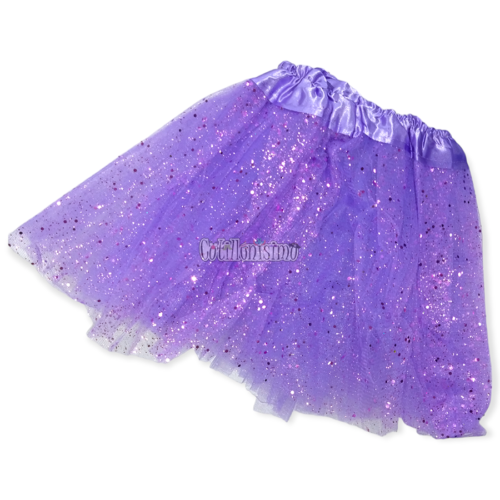 Pollera Tutú con Tul Color LILA