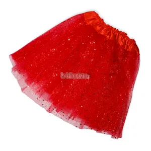 Alternative view of Pollera Tutú con Tul Color ROJO