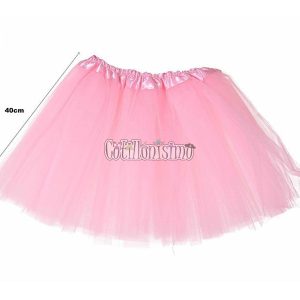 Pollera Tutú con Tul Color ROSA
