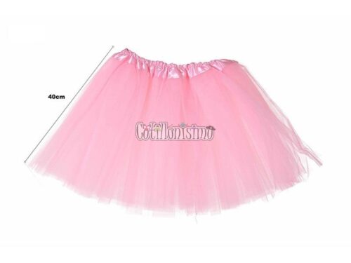Pollera Tutú con Tul Color ROSA