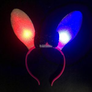 Vincha Conejo Boucle (LED) - Imagen 4