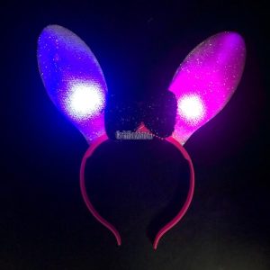 Vincha Conejo Boucle (LED) - Imagen 5