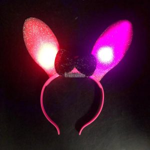 Vincha Conejo Boucle (LED) - Imagen 3