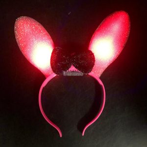 Vincha Conejo Boucle (LED)